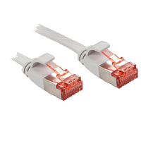 Lindy RJ45 Cat.6 U/FTP 2m Netzwerkkabel Grau Cat6 U/FTP (STP)