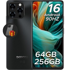 DOOGEE Note58 Pro 6,75 Zoll Android 16 Smartphone 64GB+256GB 6250mAh Handy NFC