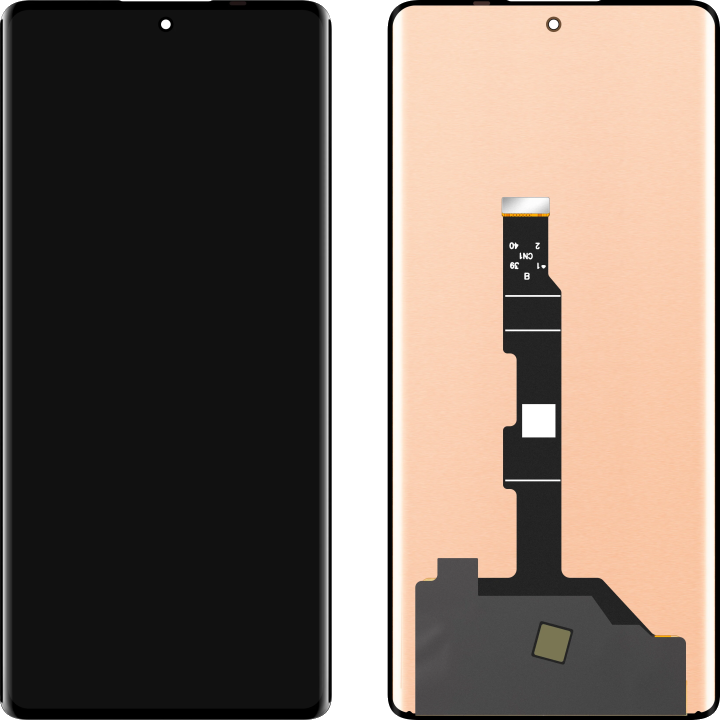 Display mit Touchscreen MP kompatibel mit Xiaomi Redmi Note 14 Pro 4G