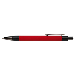 PENKO® Metall-Kugelschreiber Serio, blaue Mine, rot