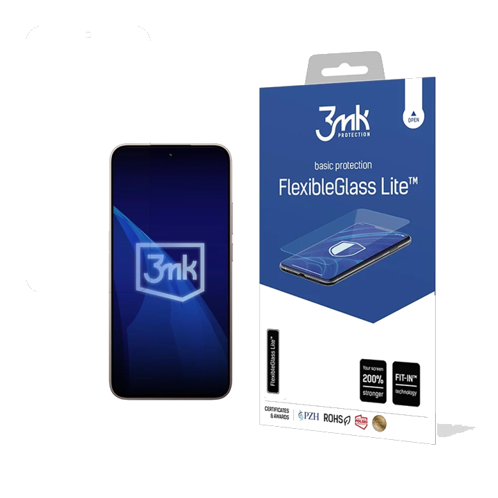 Schutzfolie 3MK FlexibleGlass Lite für Xiaomi 15T, Flexibles Glas, Vollverklebung
