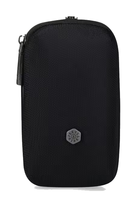 Jekyll & Hide Kompakte Kabel-Tasche aus Nylon Black