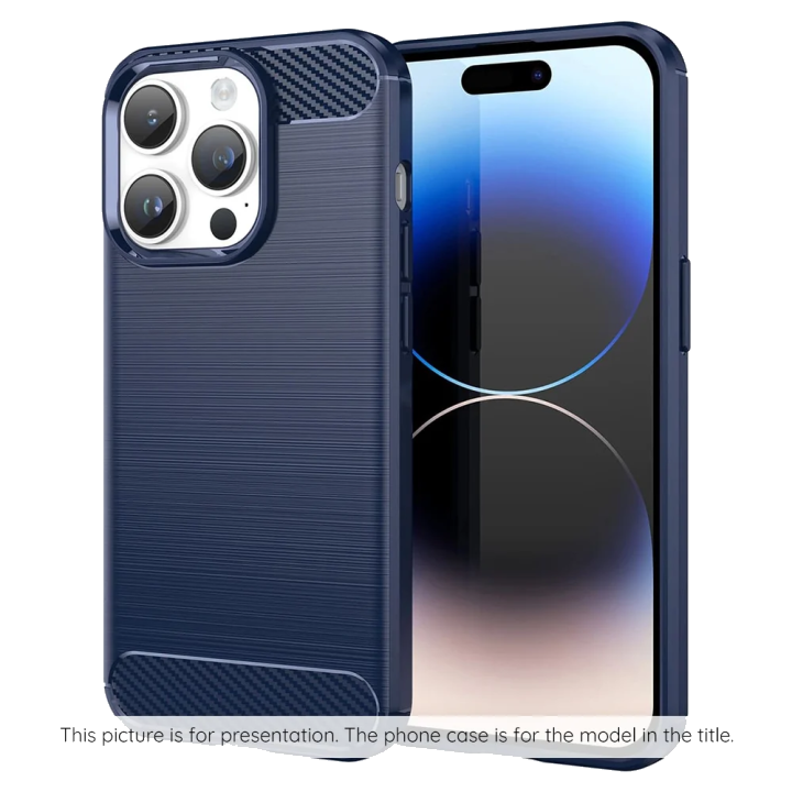 Hülle für Xiaomi Poco M8 / Redmi Note 15 5G / Note 15 4G, Techsuit, Carbon, Blau