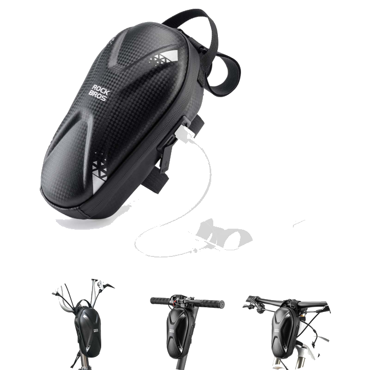 ROCKBROS E Scooter Lenkertasche Wasserdicht Vordertasche mit USB-Anschlu00fcsse