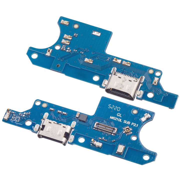Ladebuchse & Mikrofon Platine für Motorola Moto E7i Power / E7 Power | Original