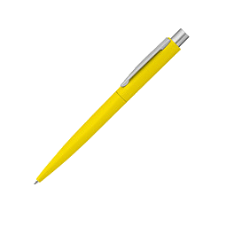 uma® Metall-Druckkugelschreiber Lumos Gum, blaue Mine, gelb