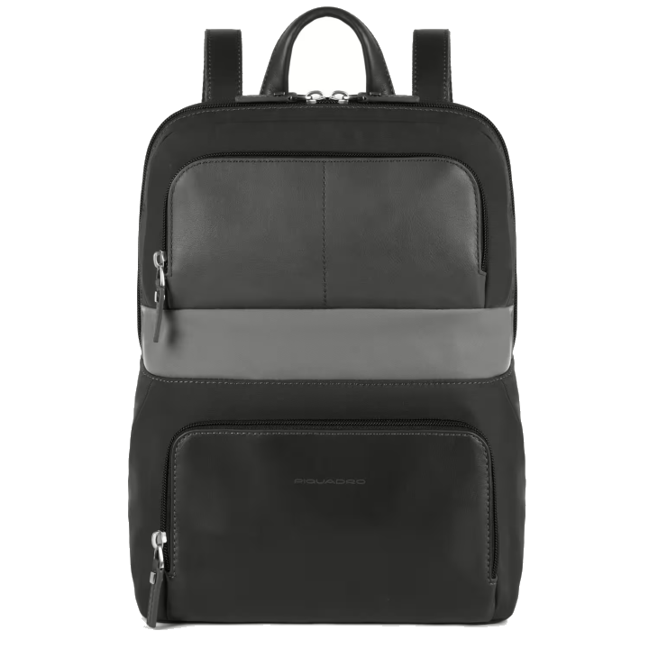 Piquadro Michael Kleiner Rucksack mit Laptopfach 11" nero