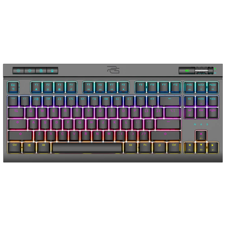 Gaming-Tastatur Wired USB Proove Sideswap, RGB, 1,5m, Schwarz CKSIEN00022401