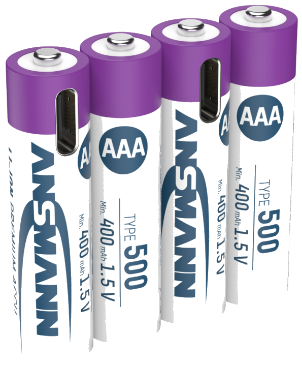 ANSMANN Akkus Micro AAA 1.5 V