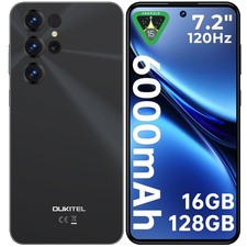 2026 OUKITEL C68 Smartphone 7.2 Zoll 16GB+128GB Android 15 Handy Ohne Vertrag