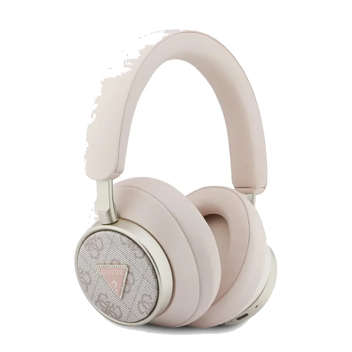 Bluetooth-Freisprecheinrichtung Guess 4G Gold Triangle Logo, A2DP, Rosa