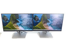 2x HP E27 G4 27" 1920x1080 Full HD 16:9 IPS LED Display Monitor HDMI DP #U