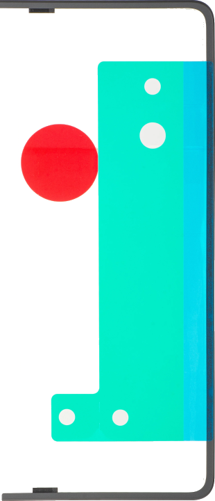 Displayrahmen Huawei Mate X7, Typ 1, Unter Inner, Schwarz, Service Pack 51691206
