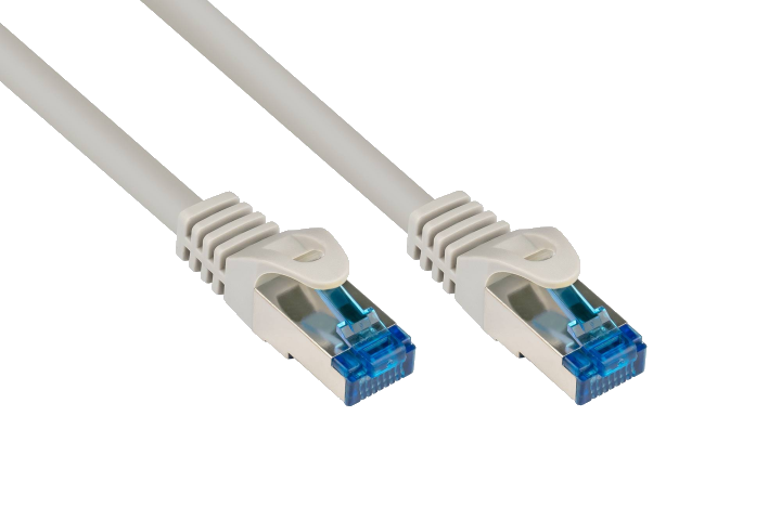 Good Connections Cat.6A Patchkabel SmartFLEX HF grau 1m