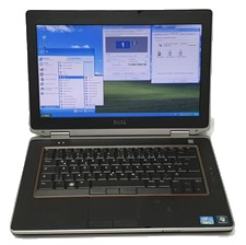 DELL LATITUDE E6420 Windows XP Gamer Laptop Notebook i5 4GB 250GB 14" VGA HDMI
