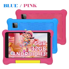 Android 13 Tablet 5GB RAM 32GB ROM 7 Zoll IPS HD Touchscreen WIFI Dual-Kamera