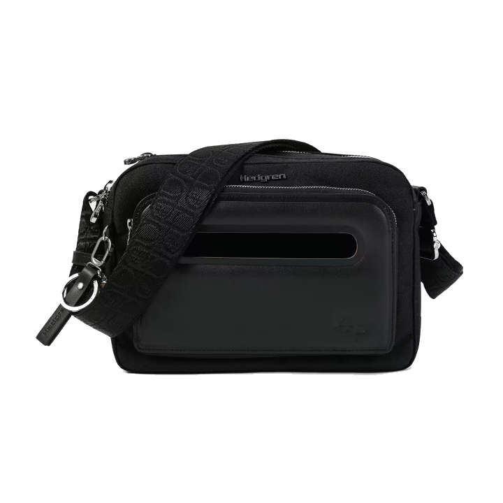 Hedgren Fika ESPRESSO Mittlerer Crossover + RFID Black