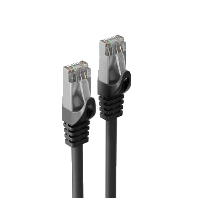 Shiverpeaks RJ45 Patchkabel S/FTP, Cat7 LSZH 2,0m schwarz