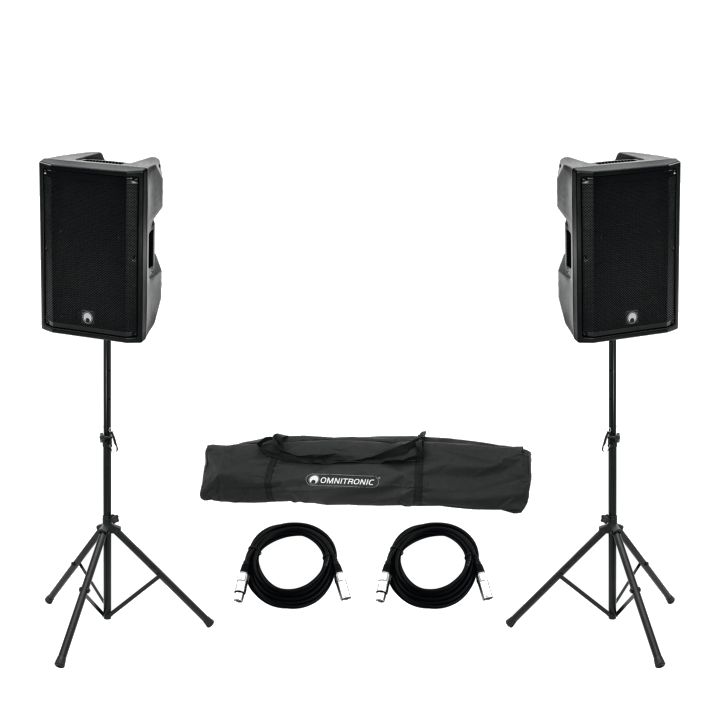 OMNITRONIC Aktiv-Boxen-Set, XKB-212A