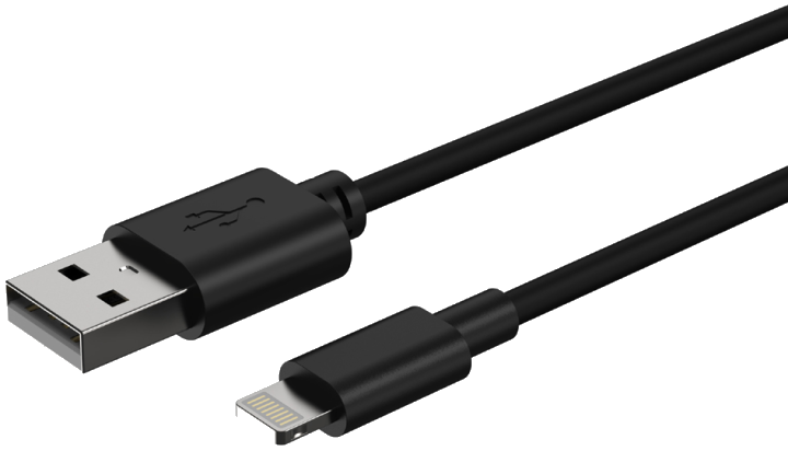 ANSMANN Daten- & Ladekabel, USB - Apple Lightning, 1,0 m