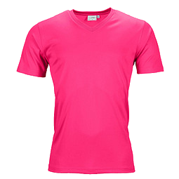 JAMES & NICHOLSON Herren Funktions T-Shirt Active, pink, M