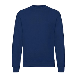 FRUIT OF THE LOOM® Unisex Sweatshirt Set-In, navy, M