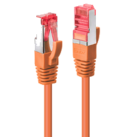 Lindy 47809 Netzwerkkabel Orange 2 m Cat6 S/FTP (S-STP)