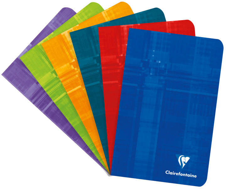 Clairefontaine Carnet piqûre, 110 x 170 mm, ligné 7 mm