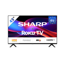 43 Zoll Fernseher (108 cm) Full HD Roku TV – HDR10, USB, WLAN - SHARP 43GD2225E