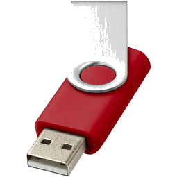Rotate Basic 2 GB USB-Stick, rot,silber