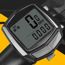 Fahrradcomputer Fahrradtacho Radcomputer Tacho Wasserdicht LCD 14 Funktionen DE