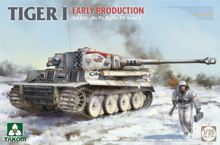 Tiger I - Early Production - Sd.Kfz.181 Pz.Kpfw.VI Ausf.E
