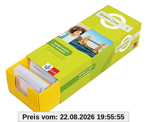 Green Line 1 (ab 2021) Klasse 5 - Vokabel-Lernbox zum Schulbuch