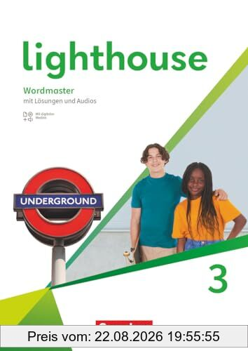 Lighthouse - General Edition - Band 3: 7. Schuljahr: Wordmaster - Mit Audios und Lösungen