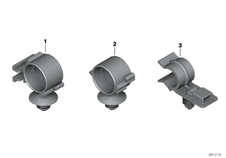 BMW Kabelhalter 12517801408 - Bildposition 02