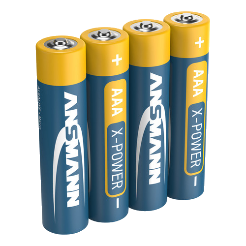 ANSMANN 5015653 X-Power Alkaline-Batterie, Micro (AAA), 4er Pack