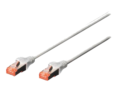 DIGITUS Patchkabel, Kat. 6, S/FTP, 1,0 m, grau