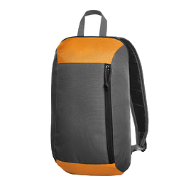 HALFAR Rucksack Fresh, grau-orange