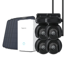 Reolink Altas PT Ultra Erste 4K 8MP Akku Überwachungskamera Aussen Home Hub Set