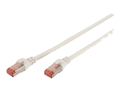 Digitus Patch-Kabel RJ-45 (M) zu RJ-45 (M) 3m Kupfer S/FTP Cat 6 weiß (DK-1644-030/WH)