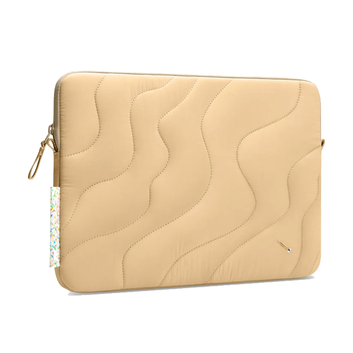 Tomtoc Terra Hülle für 15-Zoll-Laptop, Creme