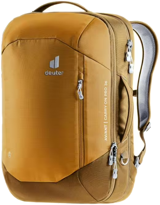 Deuter Aviant CARRY ON PRO 36 Reiserucksack cinnamon-almond
