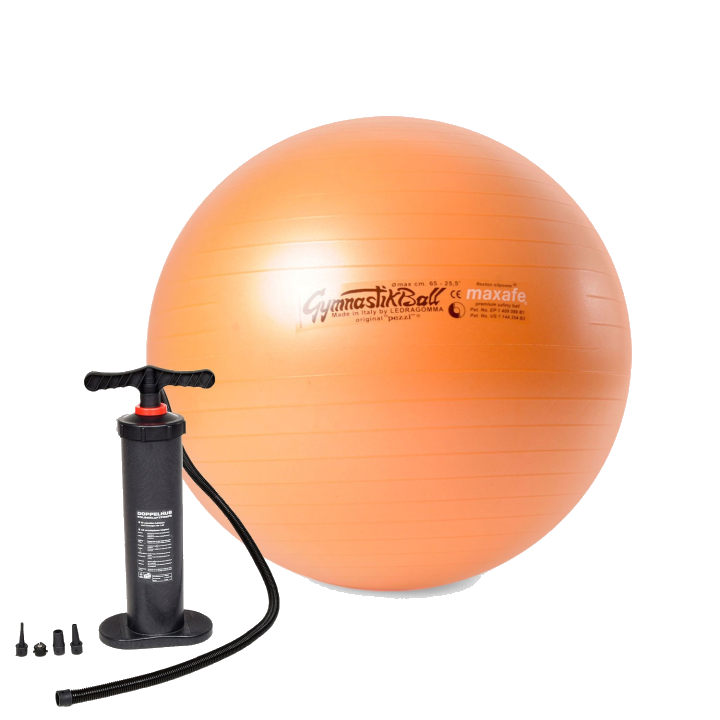 Original Pezzi® Gymnastikball MAXAFE m. Standpumpe