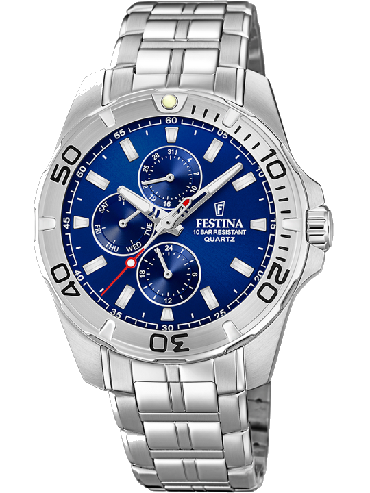 Festina F20445/2 Sport Herrenuhr 43mm 10ATM