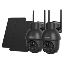 ANRAN Solar Kamera FUNK ÜBERWACHUNGSKAMERA Outdoor WLAN WIFI IP CAMERA Set AUßEN