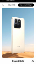 Honor 400 smart 4G 128GB/6+6gb Smartphone (Wüsten Gold) 108MP Kamera Nfc 35w