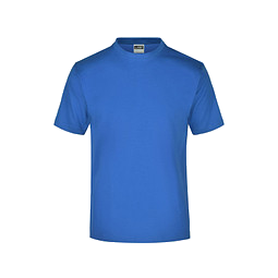 JAMES & NICHOLSON Herren T-Shirt, blau, XL