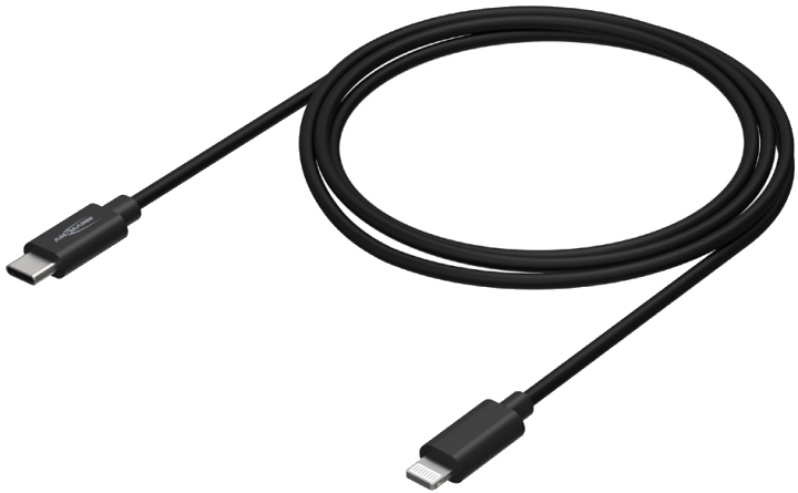 Type C / Lightning USB Daten- und Ladekabel 120 cm (1700-0106)