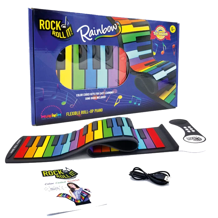 Rollpiano Regenbogen