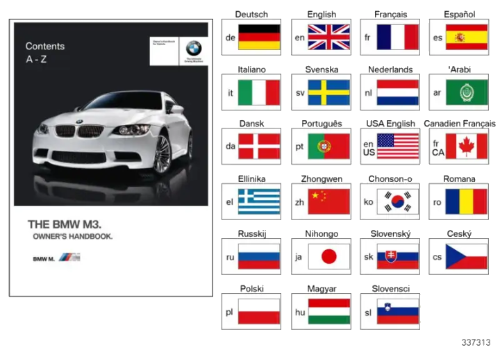 BMW Zusatzbetriebsanleitung Deutsch E92 M3, E93 M3 01402916583 -